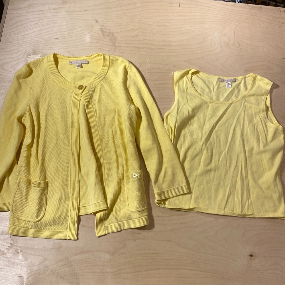 Belford Tank Too and Sweater Set Medium (JR)